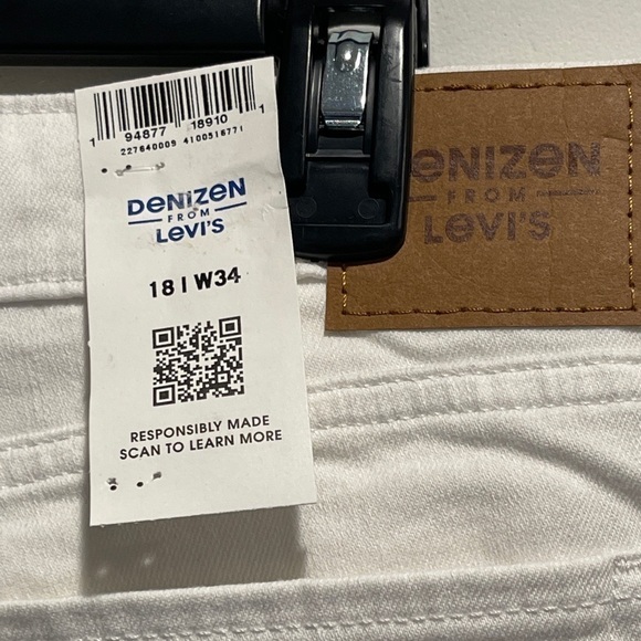 Women Short Denim Denizen Levi’s Size 2/26W and  18/W34 - Picture 9 of 16